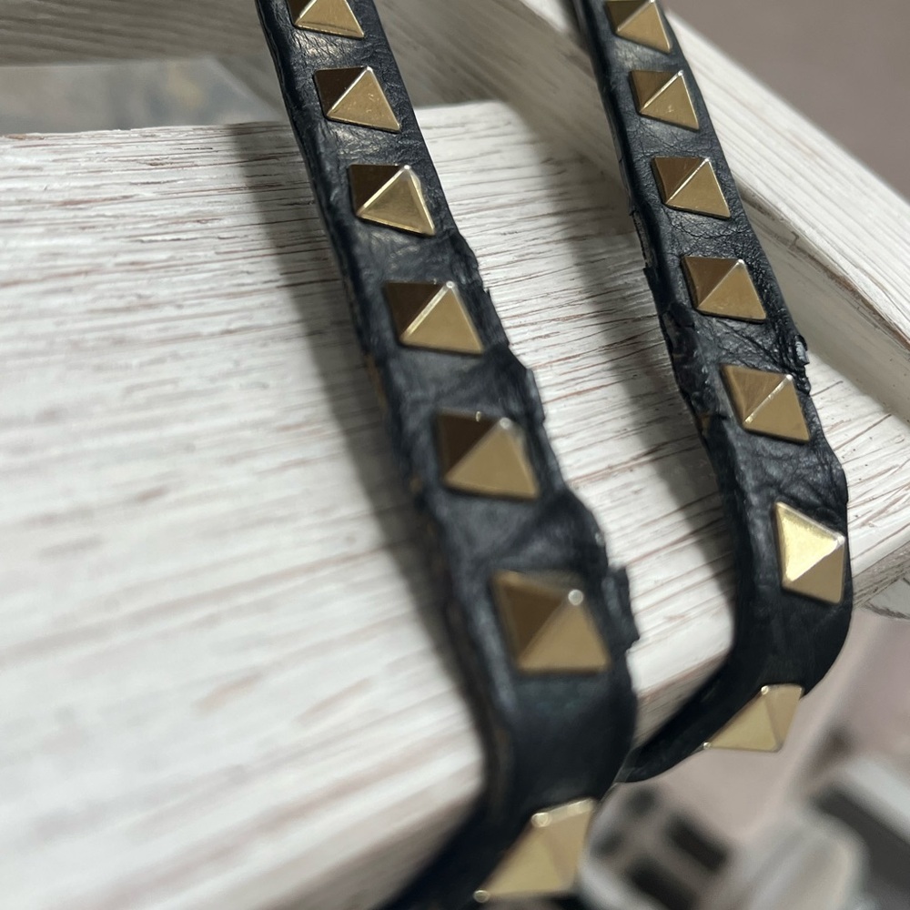 Valentino Garavani - Black Rockstud Tote  Bag / Shoulder Bag / Crossbody Bag - Picture 13 of 16